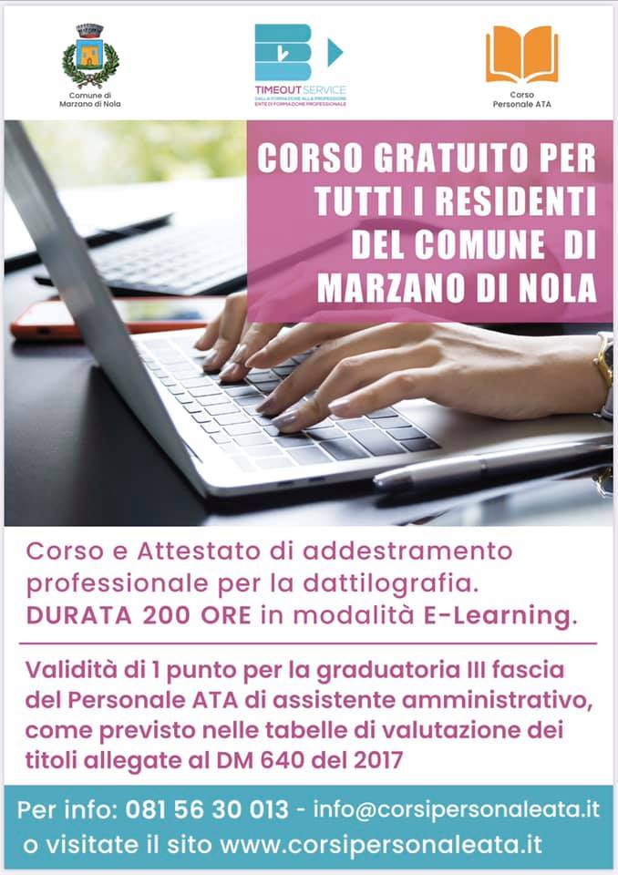 corso dattilografia