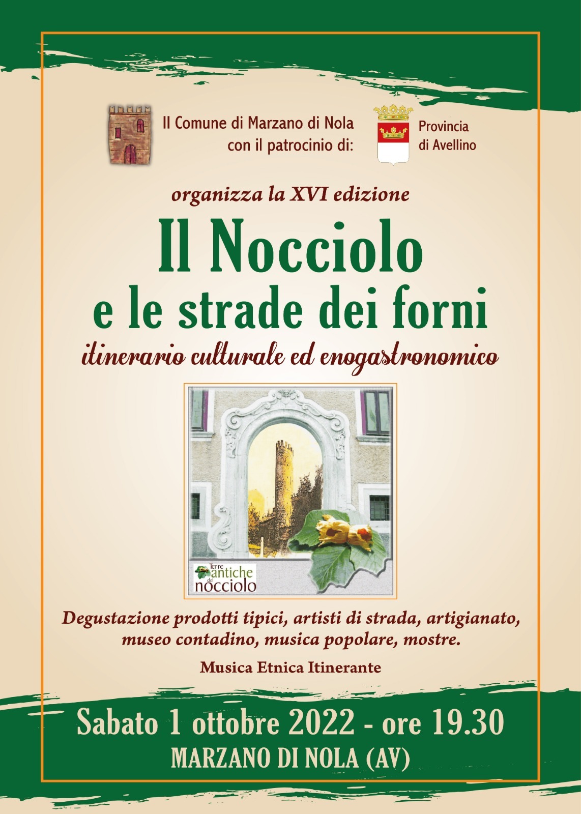 IL NOCCIOLO E LE STRADE DEI FORNI