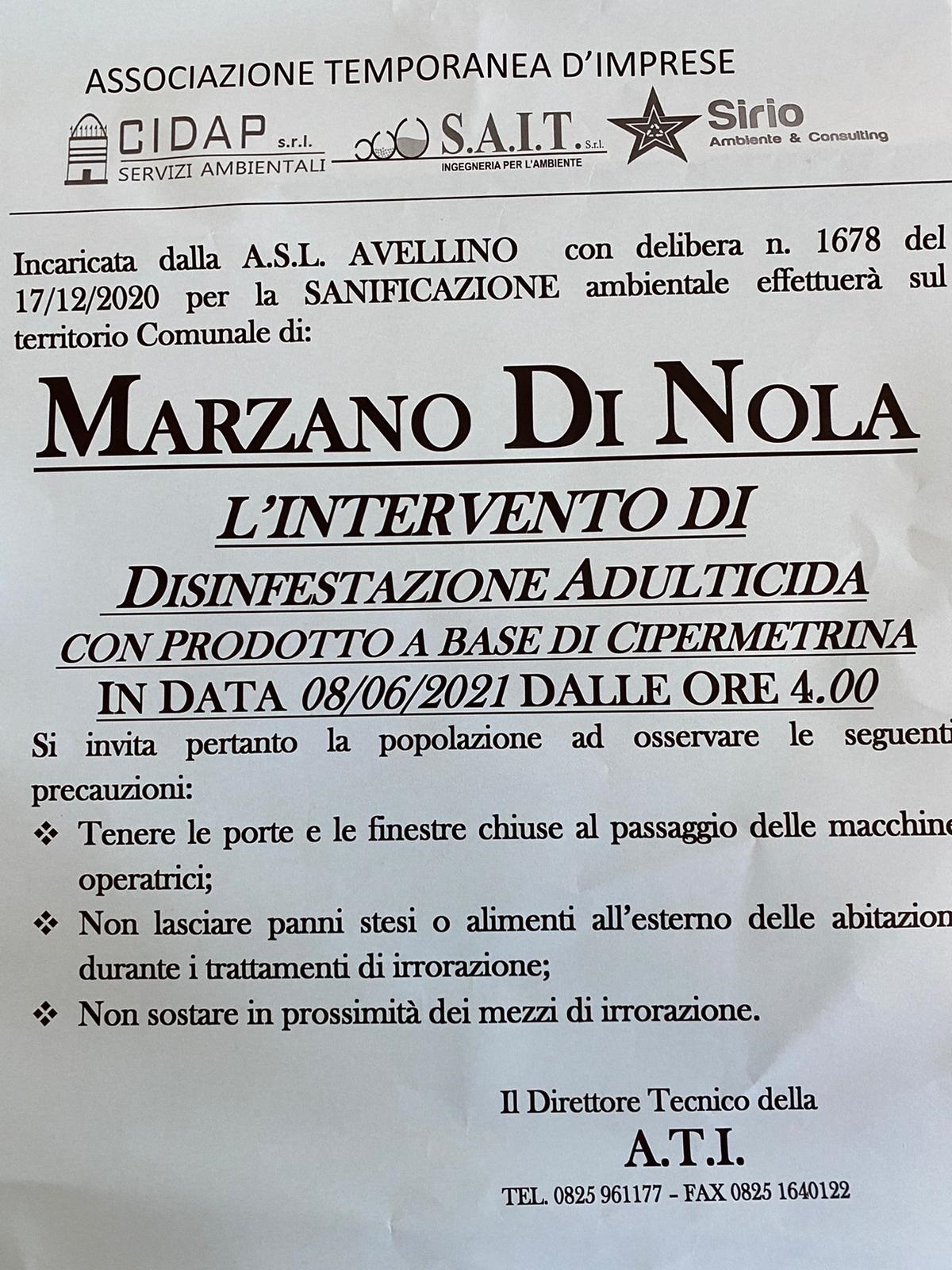 DISINFESTAZIONE CIDAP